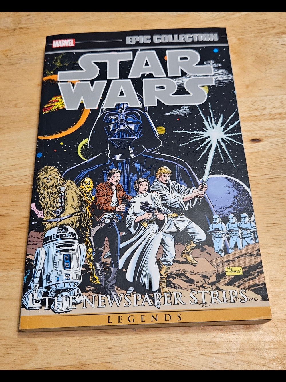 Star Wars The Newspaper Strips Vol. 1 Marvel Epic Collection